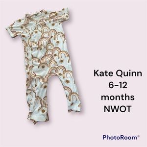 Kate Quinn NWOT rainbow neutral one piece
